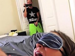 Hottie Gets Cake And Two Dicks At Bday Drtuber