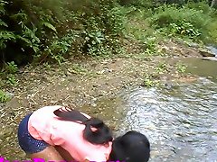 Heather Deep Gets Creampie On Quad In River Jungle
