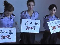 3 Chinese Girls Playing In Bondage